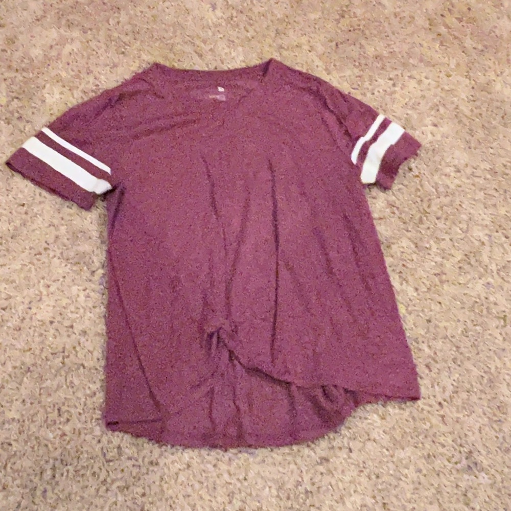 red sporty tee